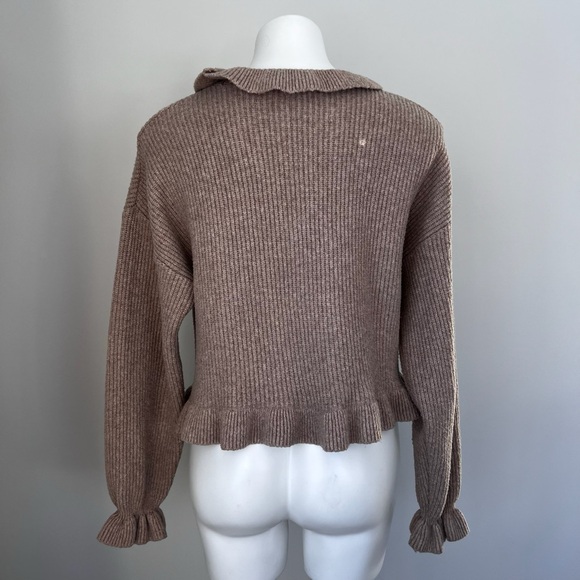 Primark Ribbed and Ruffle Sweater - Picture 2 of 3